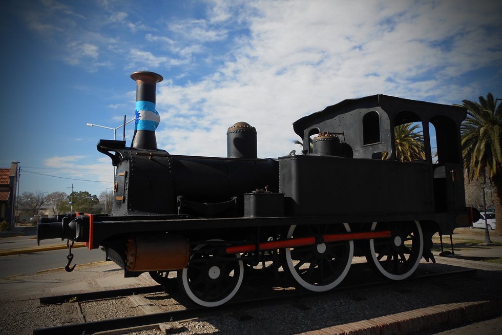 Locomotora Plazoleta del Inmigrante