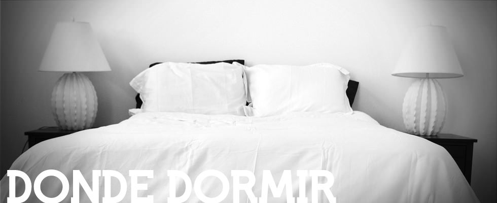 Donde Dormir